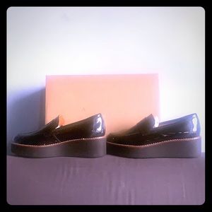 Anthropologie // Ilana Platform Loafers in Black